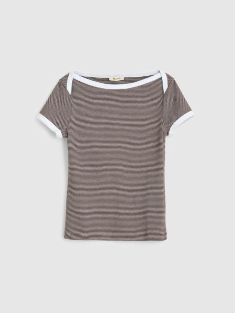 Madewell The '90s Envelope Tee in Compact Cotton