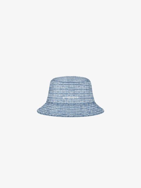 Givenchy GIVENCHY BUCKET HAT IN 4G DENIM