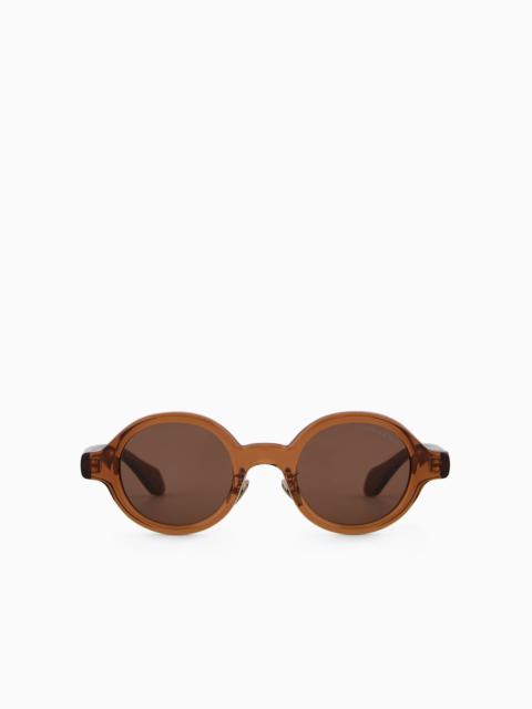 GIORGIO ARMANI Men’s oval sunglasses
