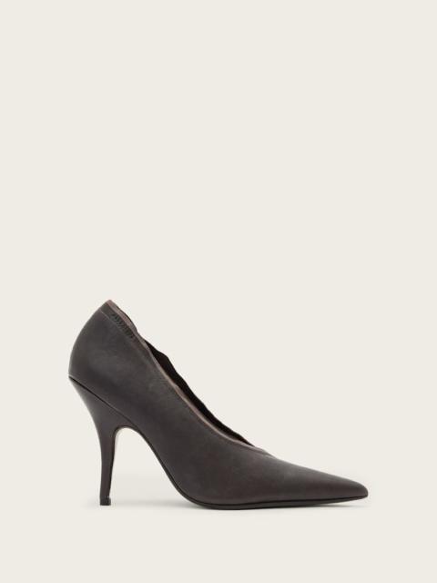 ALLSAINTS VERA COURT STILETTO HEELS
