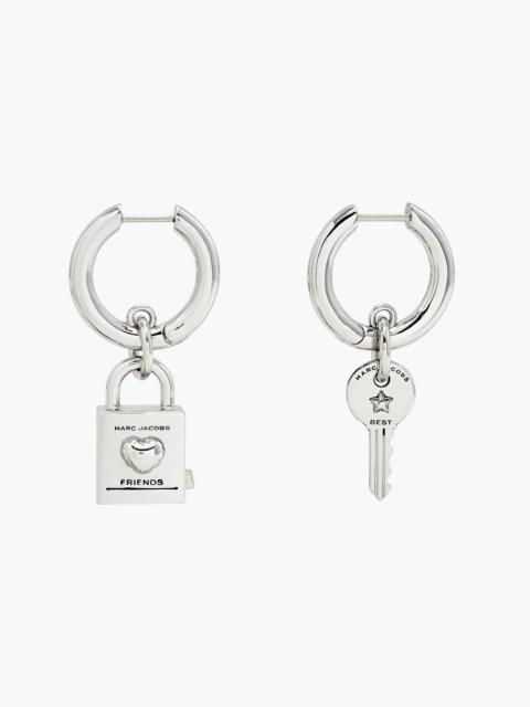 Marc Jacobs FRIENDSHIP PADLOCK EARRINGS