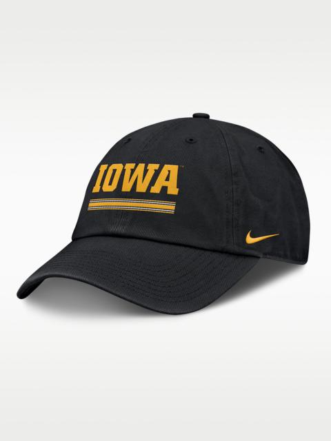 Nike Iowa Primetime Campus Club Men's Nike College Adjustable Hat