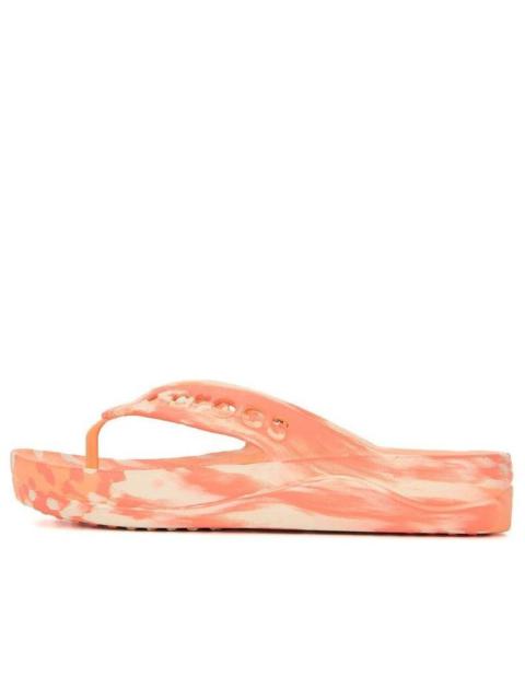 crocs (WMNS) Crocs Baya Platform Thongs 'Orange' 208462-83F
