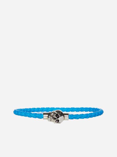 Alexander McQueen Skull rubber cord bracelet