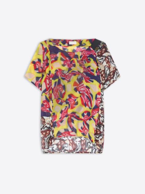 Dries Van Noten DRAPED VISCOSE TOP
