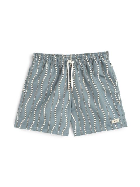 Bather Ash Tidal Current Swim Trunk