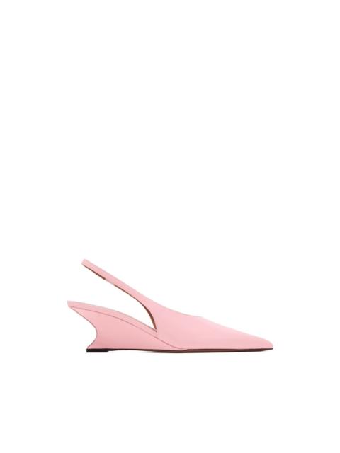 PARIS TEXAS Nina slingback wedge pumps