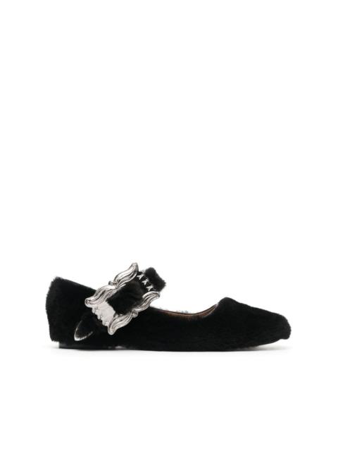 silver-buckle-ballet-flats