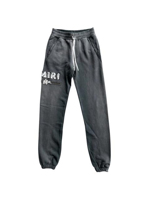 AMIRI MA Bar Logo Sweatpants "Black & White" SS23MJL011 001