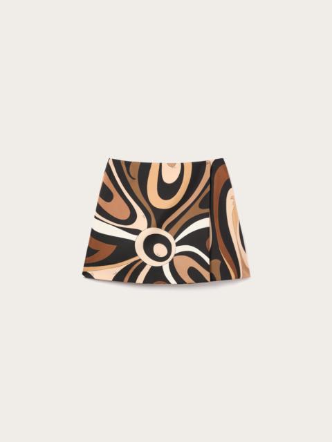 PUCCI MARMO PRINT MINI SKIRT