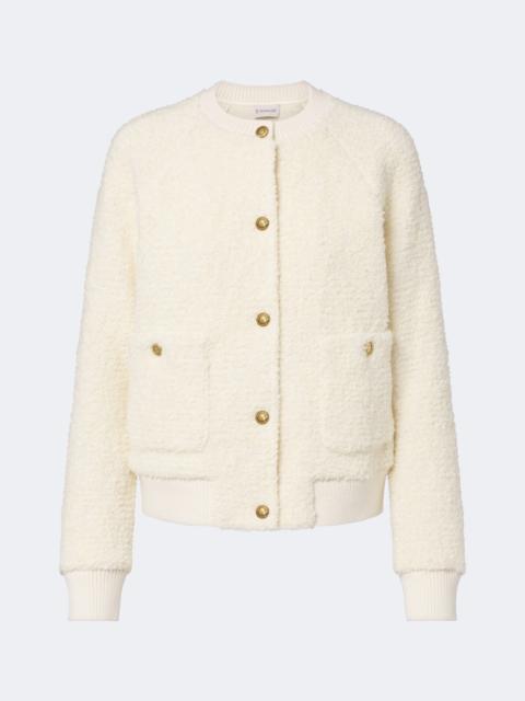 Moncler Bouclé cardigan
