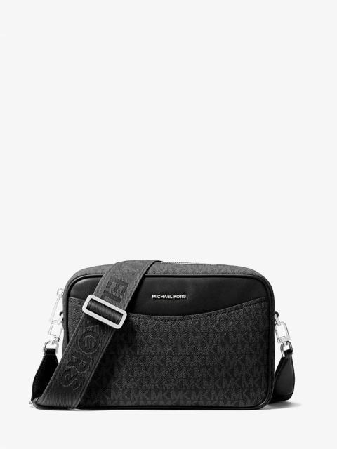MICHAEL KORS Bev Large Signature Logo Crossbody Bag