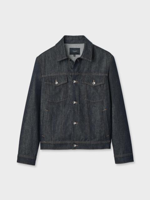 rag & bone rb 3 Raw Denim Trucker Jacket
