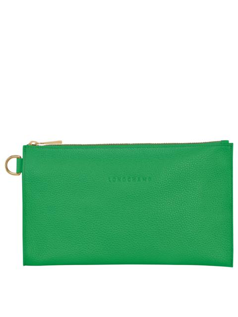 Longchamp Le Foulonné Pouch Lawn - Leather