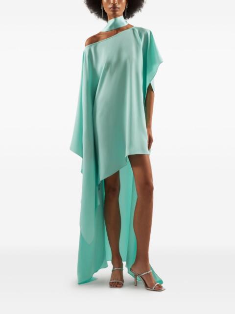 Taller Marmo Trebbia asymmetric-neckline maxi dress