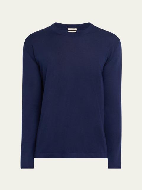 massimo alba Men's Larry Cashmere Crewneck Sweater