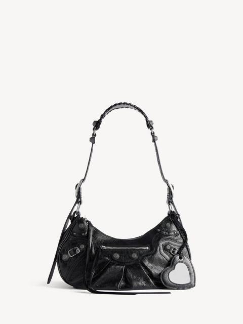 BALENCIAGA Women's Le Cagole Small Shoulder Bag in Black