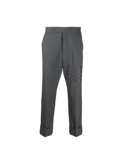 Thom Browne Plain Weave 4-Bar Trousers Men