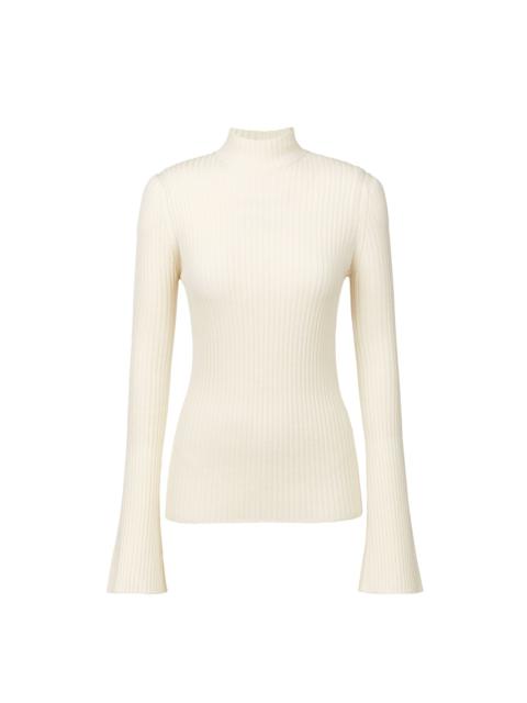 Chloé FITTED MOCK-NECK SWEATER