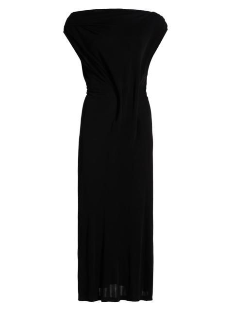 CO Women's Off-The-Shoulder Midi-Dress - Black