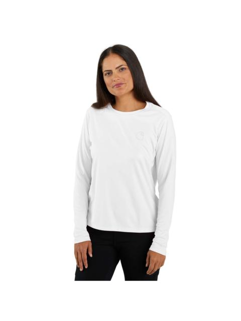 Carhartt Women's Force Sun Defender™ Relaxed LS Logo T-Shirt