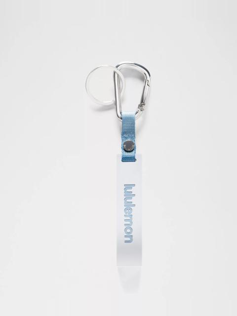 lululemon Silicone Keychain