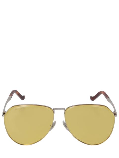 Etro Luxury metal aviator sunglasses