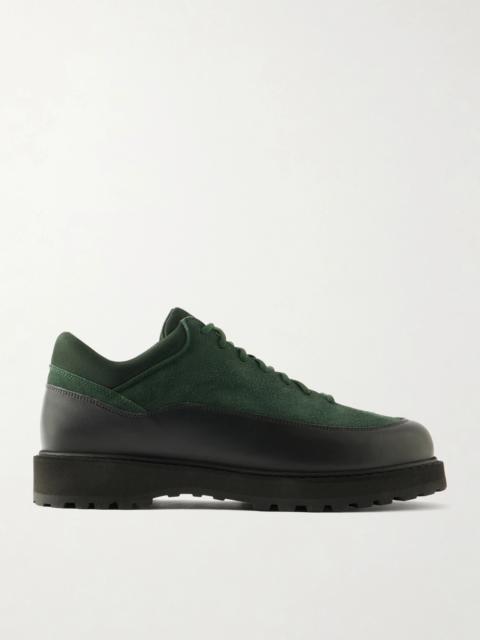 Diemme Cornaro Gala Leather-Trimmed Suede Hiking Boots
