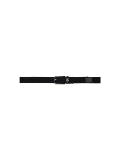 ZEGNA Black Mélange Belt