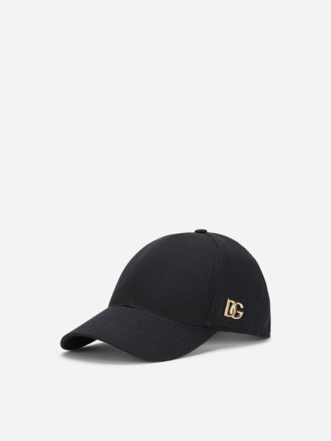 Dolce & Gabbana Baseball cap with branded plate