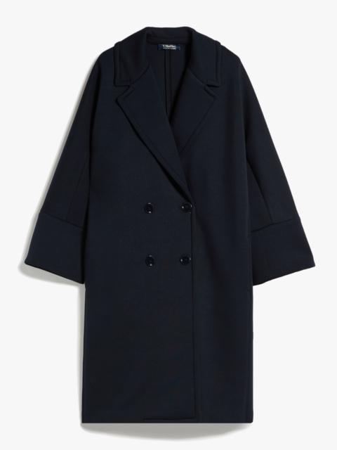 EPOPEA Double-breasted jersey coat