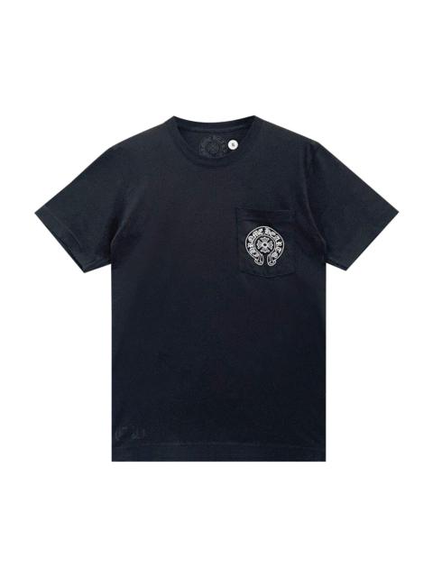 Chrome Hearts Chrome Hearts Las Vegas Exclusive Horseshoe Logo Pocket T-Shirt 'Black'