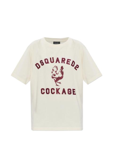 DSQUARED2 cotton graphic T-shirt