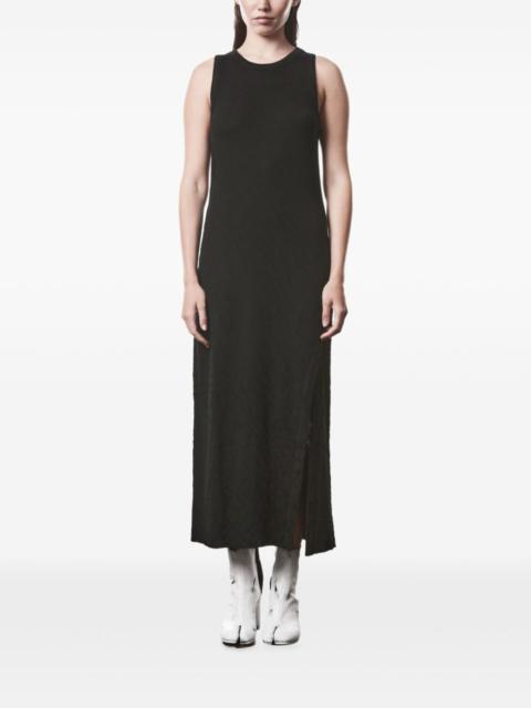 thom/krom textured midi dress