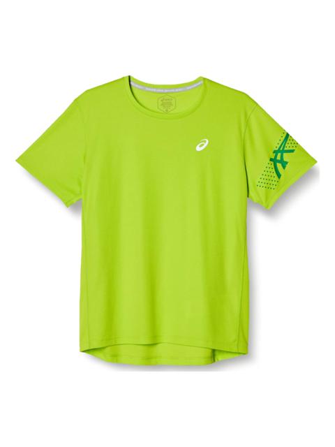 Asics ASICS Icon Short Sleeve Shirt 'Lime' 2011C836-302
