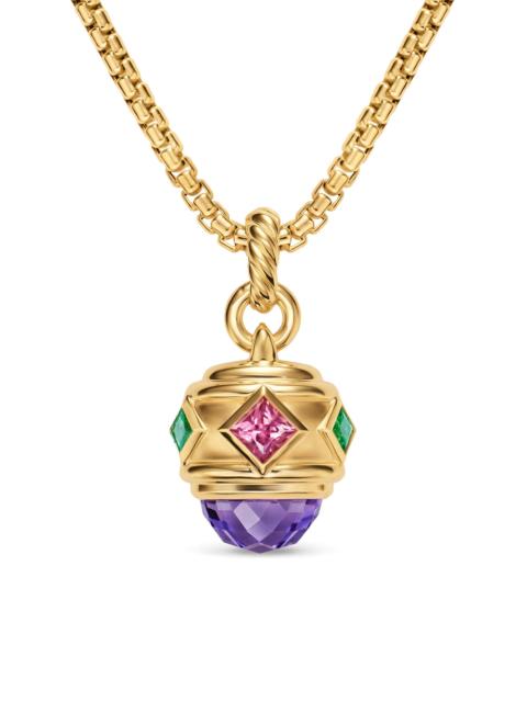 DAVID YURMAN Women's Renaissance Amulet in 18K Yellow Gold - Amethyst