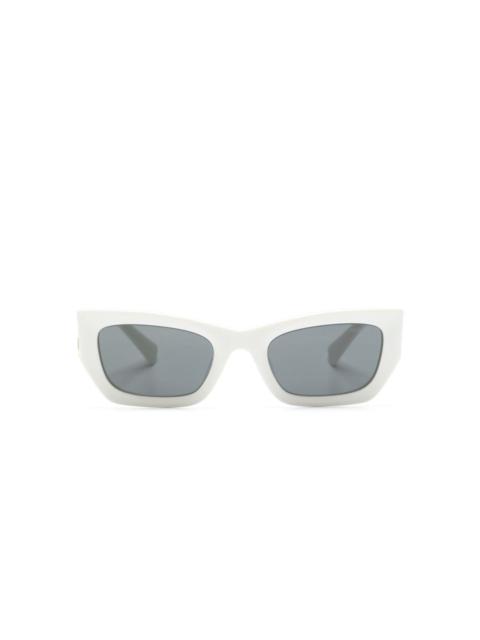 logo-plaque arm sunglasses