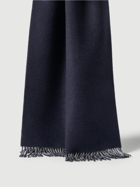 Brunello Cucinelli Wool and cashmere knit scarf