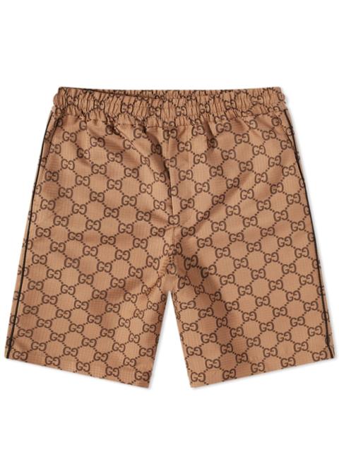 GUCCI Gucci GG All Over Ripstop Shorts