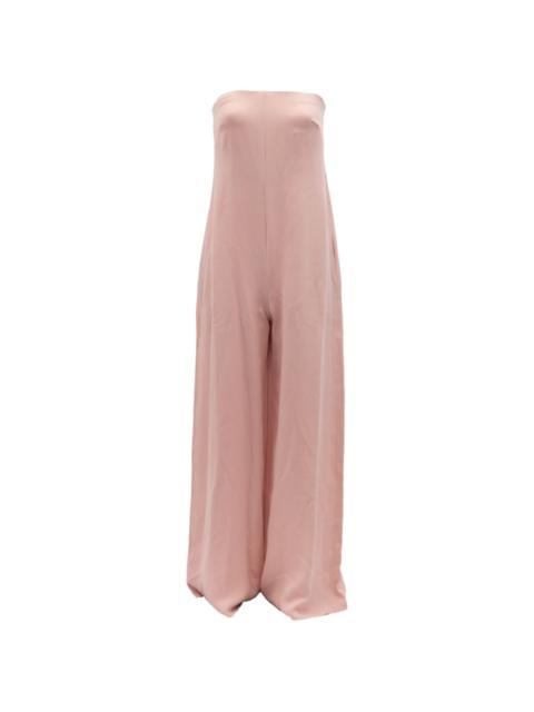 Valentino strapless wide-leg jumpsuit