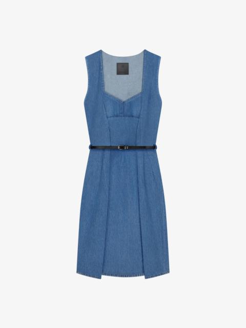 VOYOU DRESS IN DENIM