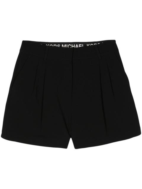 MICHAEL KORS crepe tailored shorts