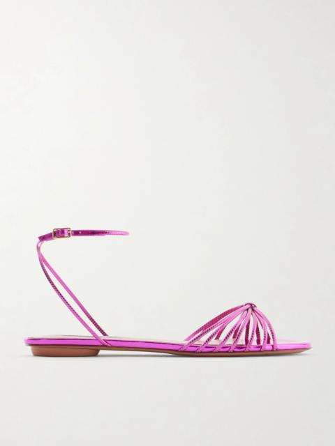 AQUAZZURA Anima Leather Sandals