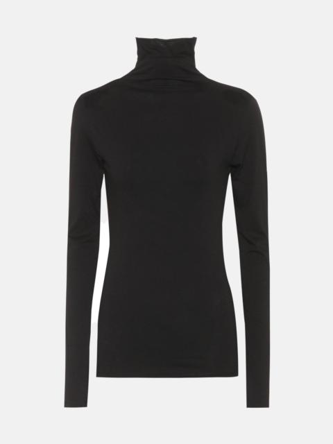 velvet Talisia cotton turtleneck top