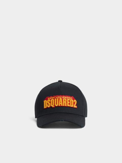 DSQUARED2 DSQUARED2 SLOGAN BASEBALL CAP