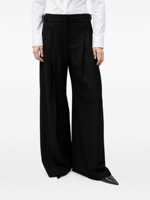 BOSS pleated trousers