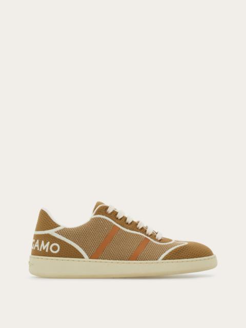 FERRAGAMO Technical fabric knitted sneaker