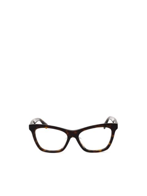 Burberry cat-eye frame glasses