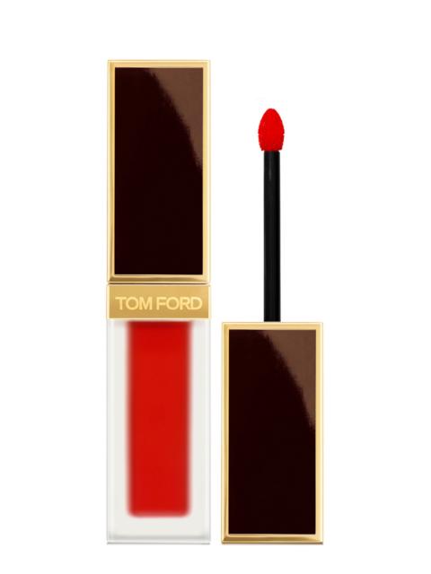 TOM FORD Tom Ford Liquid Lip Luxe Matte, Lipstick, Carnal Red, Long-lasting, Transfer-resistant, Black Rose O
