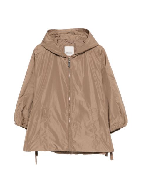 'S Max Mara drawstrings-hem coat